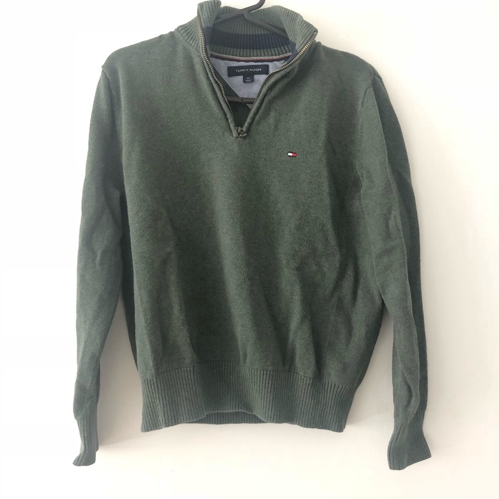 Tommy Hilfiger Zip Up Turtleneck